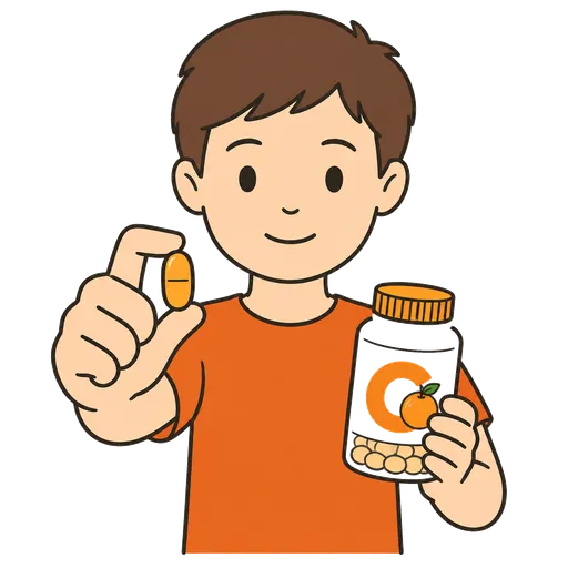 Pictograma CAA: vitamina C
