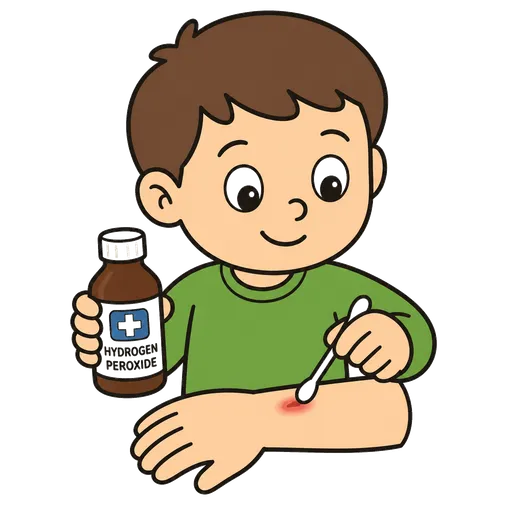 Piktogram AAC: woda utleniona