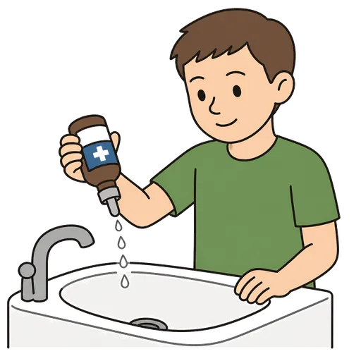 AAC-Piktogramm: Wasserstoffperoxid