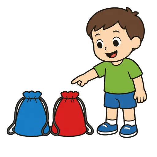 Piktogram AAK: gymnastické tašky