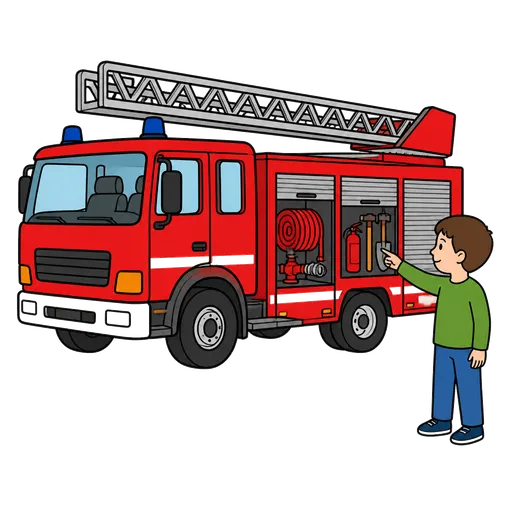 AAC-Piktogramm: Feuerwehrauto