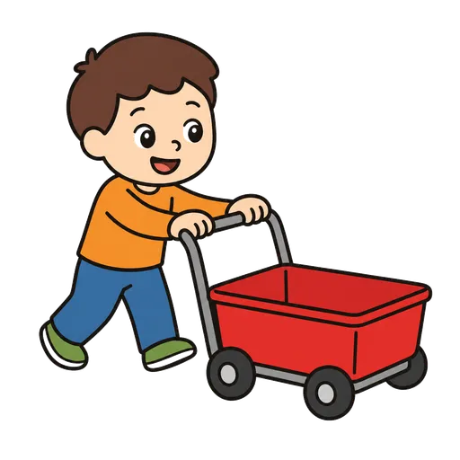 Pittogramma CAA: carrello trasporto