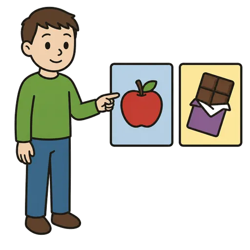 Pictograma CAA: choice