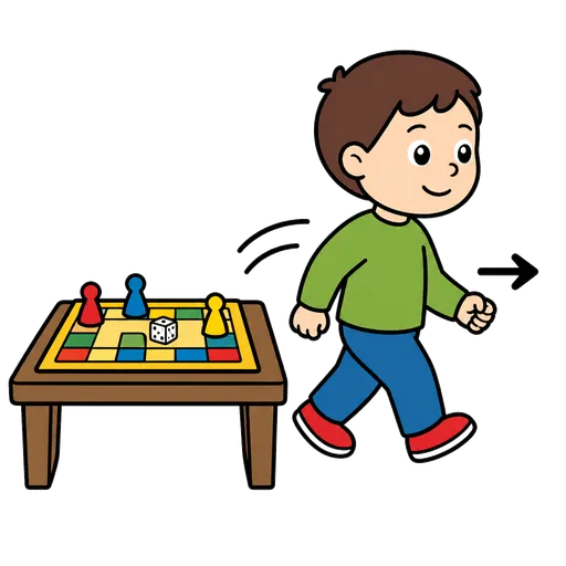 Pittogramma CAA: lascia il gioco