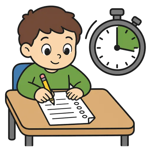 Pittogramma CAA: tempo extra per un test
