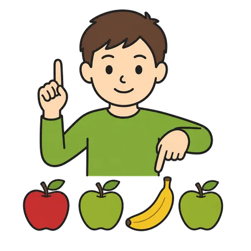 AAC pictogram: exception