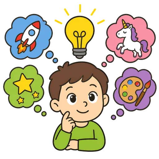 AAC pictogram: imagination