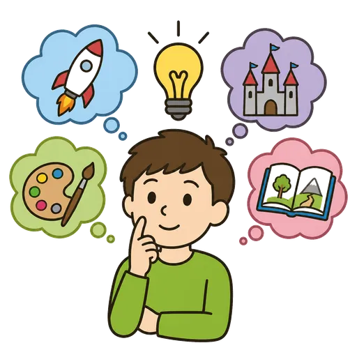 AAC pictogram: imagination