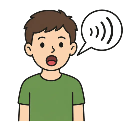 AAC-Piktogramm: Aussprache von Lauten