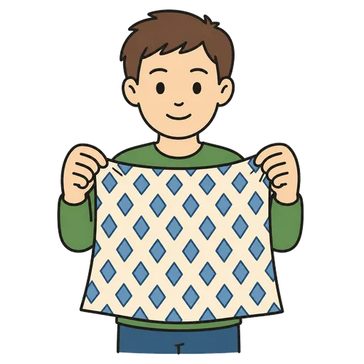 Піктограма АДК: pattern on fabric