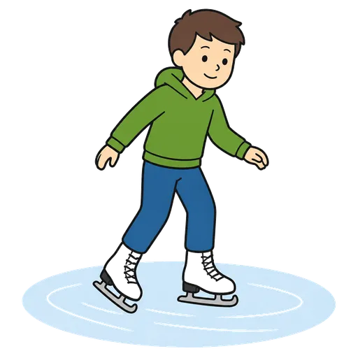 AAC pictogram: Ice skates