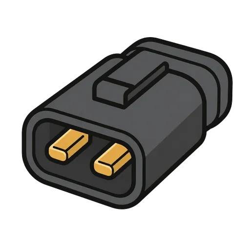 Piktogram AAK: elektrický konektor