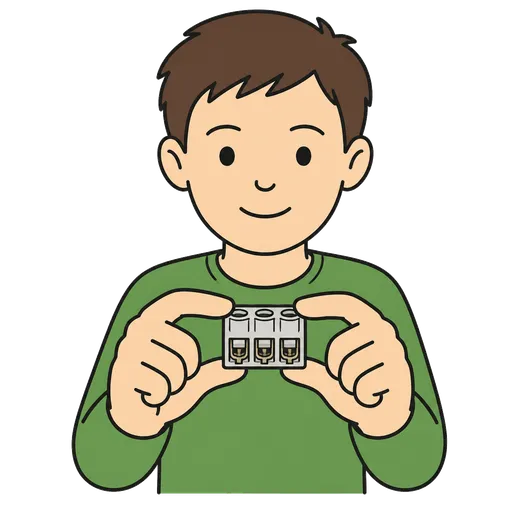 Piktogram AAK: elektrický konektor