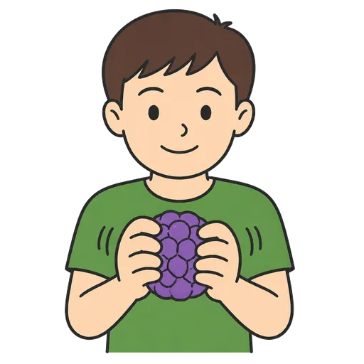 Piktogram AAC: zabawka antystresowa