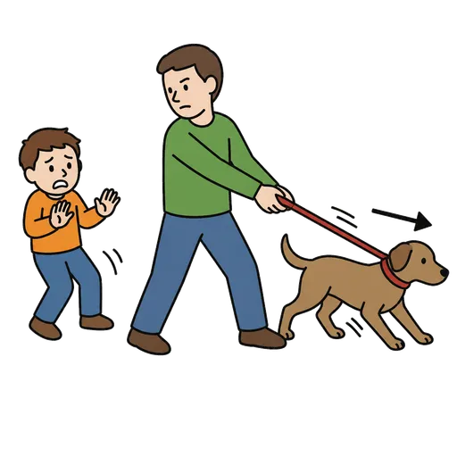 AAC-Piktogramm: nimm den Hund weg