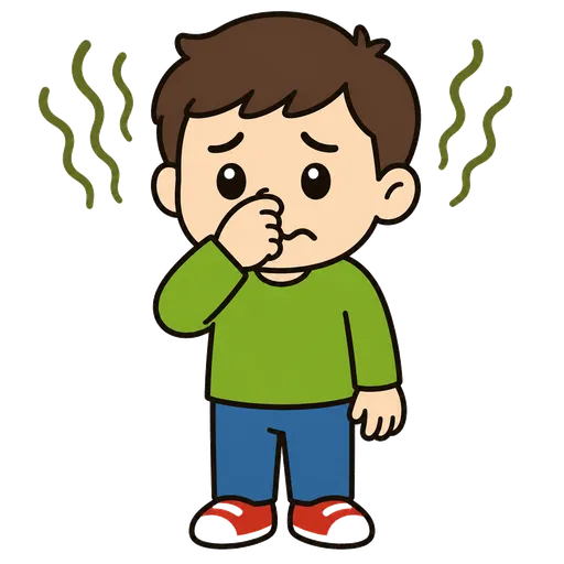 Pittogramma CAA: odore di muffa