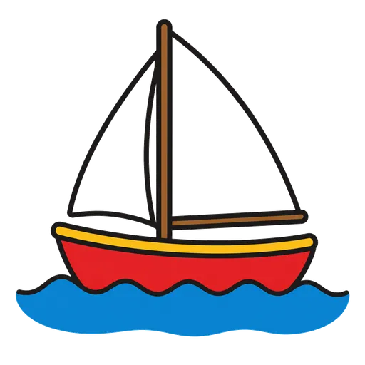 AAC-Piktogramm: Segelboot