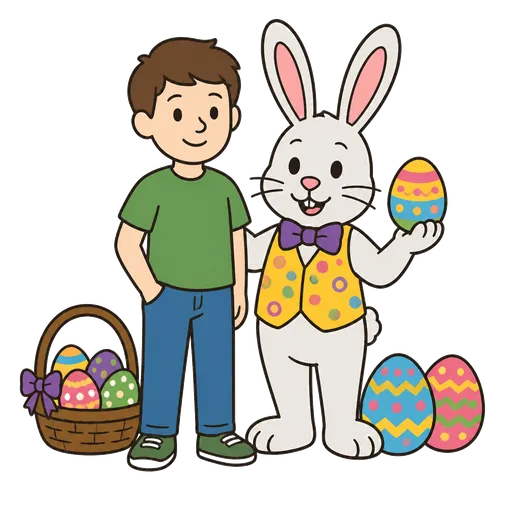 AAC pictogram: Easter bunny