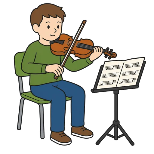 AAC pictogram: music class