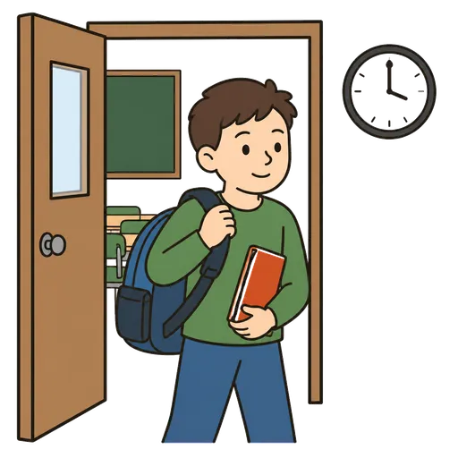 Pittogramma CAA: fine della lezione