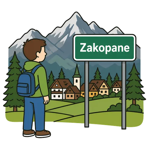 Piktogram AAC: Zakopane
