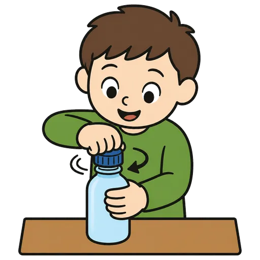 Piktogram AAC: zakręcać