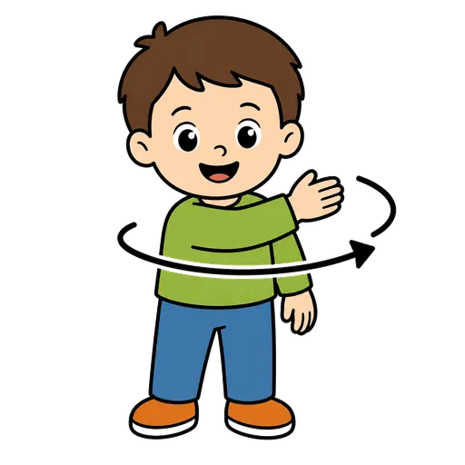 Pictogramme CAA : tourner