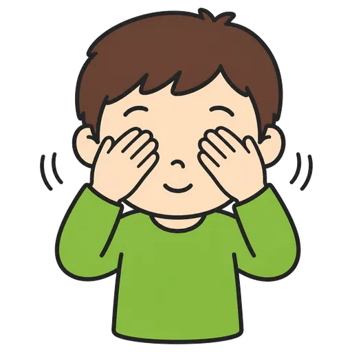 AAC-Piktogramm: Schließ deine Augen