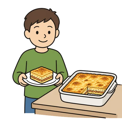 Piktogram AAC: zapiekanka