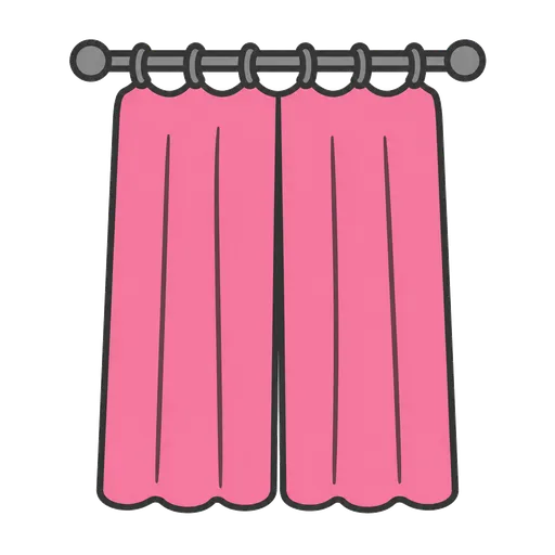 Piktogram AAC: zasłona