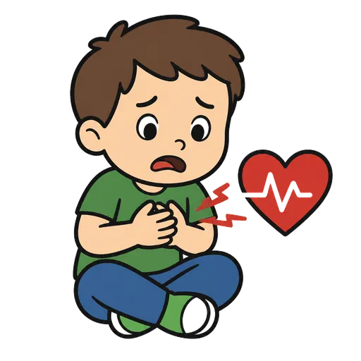 AAC pictogram: heart attack
