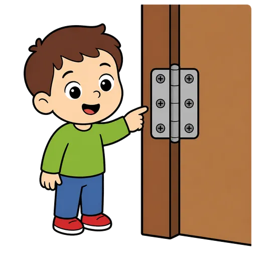 AAC pictogram: Hinge
