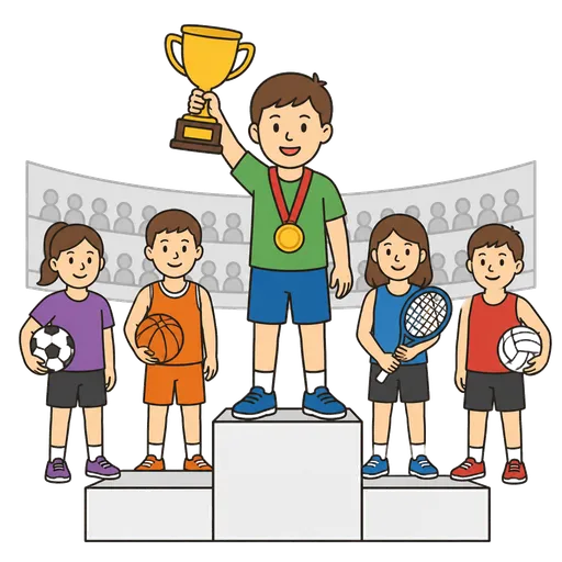 Pittogramma CAA: competizioni sportive
