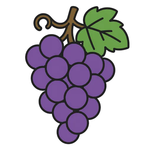 Piktogram AAK: hrozen vína