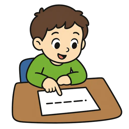 Piktogram AAC: zdanie