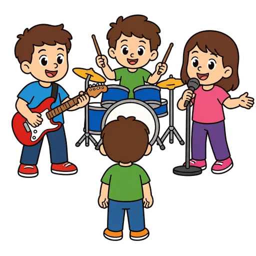 Pittogramma CAA: gruppo musicale