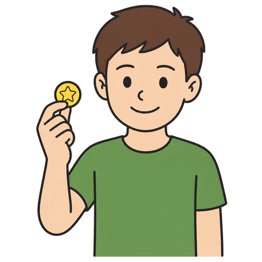Piktogram AAK: odměnový token