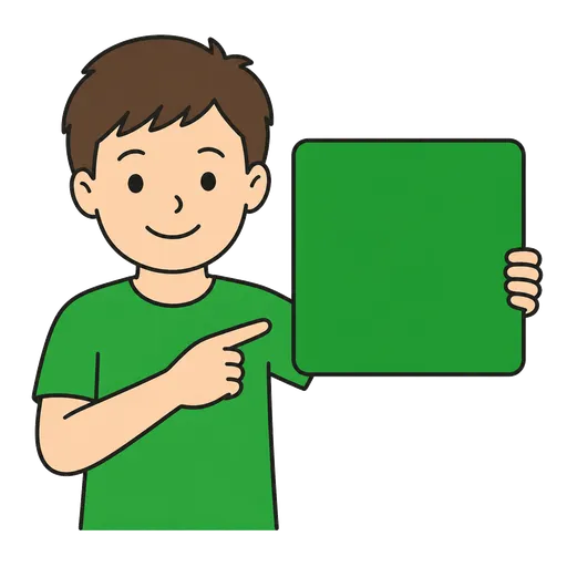 Pictogramme CAA : green