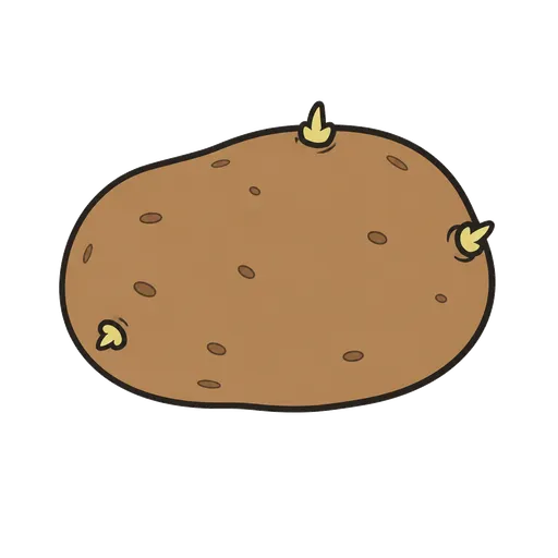 Piktogram AAK: brambora