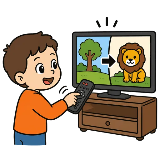 Piktogram AAC: zmieniać kanał