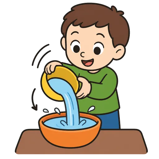 Pittogramma CAA: cambia l’acqua in una ciotola