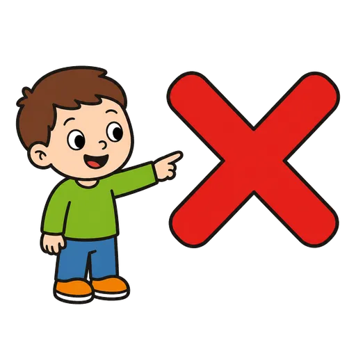 Piktogram AAC: znak mnożenia