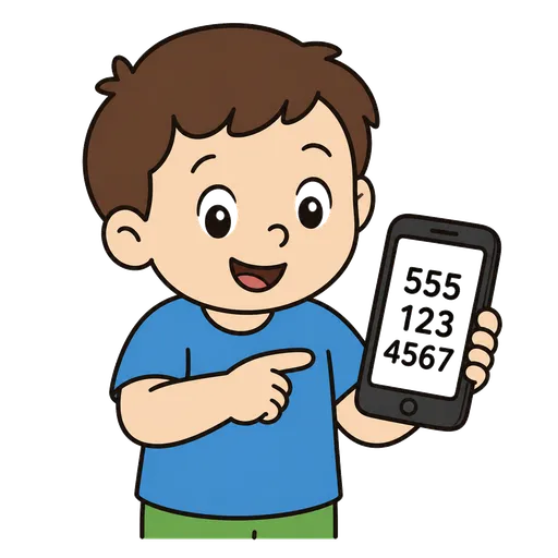 Pittogramma CAA: conosci il numero di telefono per mamma