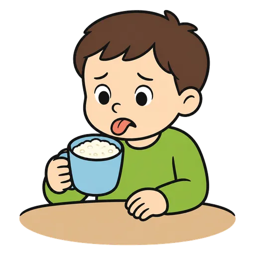 Pittogramma CAA: latte acido