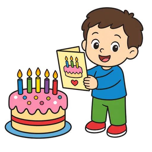 Pittogramma CAA: auguri di compleanno