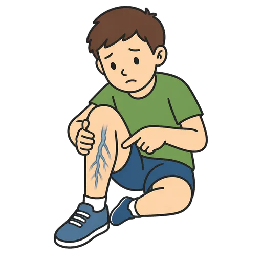 Pittogramma CAA: vene varicose