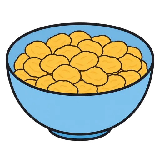 Piktogram AAC: płatki