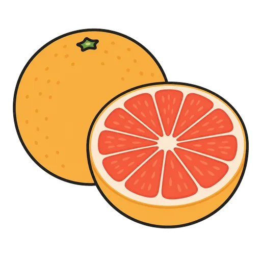 Piktogram AAK: grepfruit