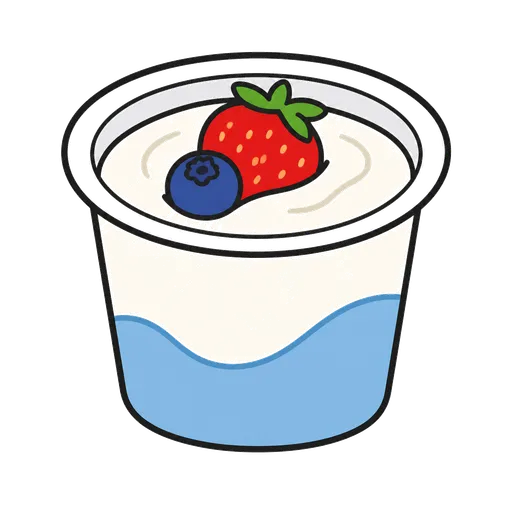 Piktogram AAC: jogurt