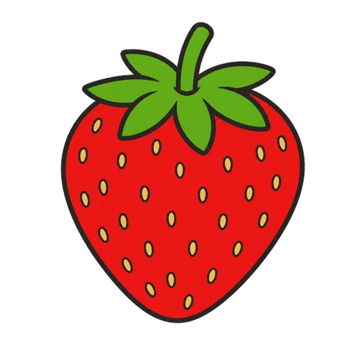 Pictogramme CAA : fraise